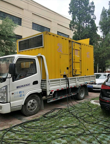昔阳发电车出租-柴油发电机组排烟系统设计要求及其考虑因素